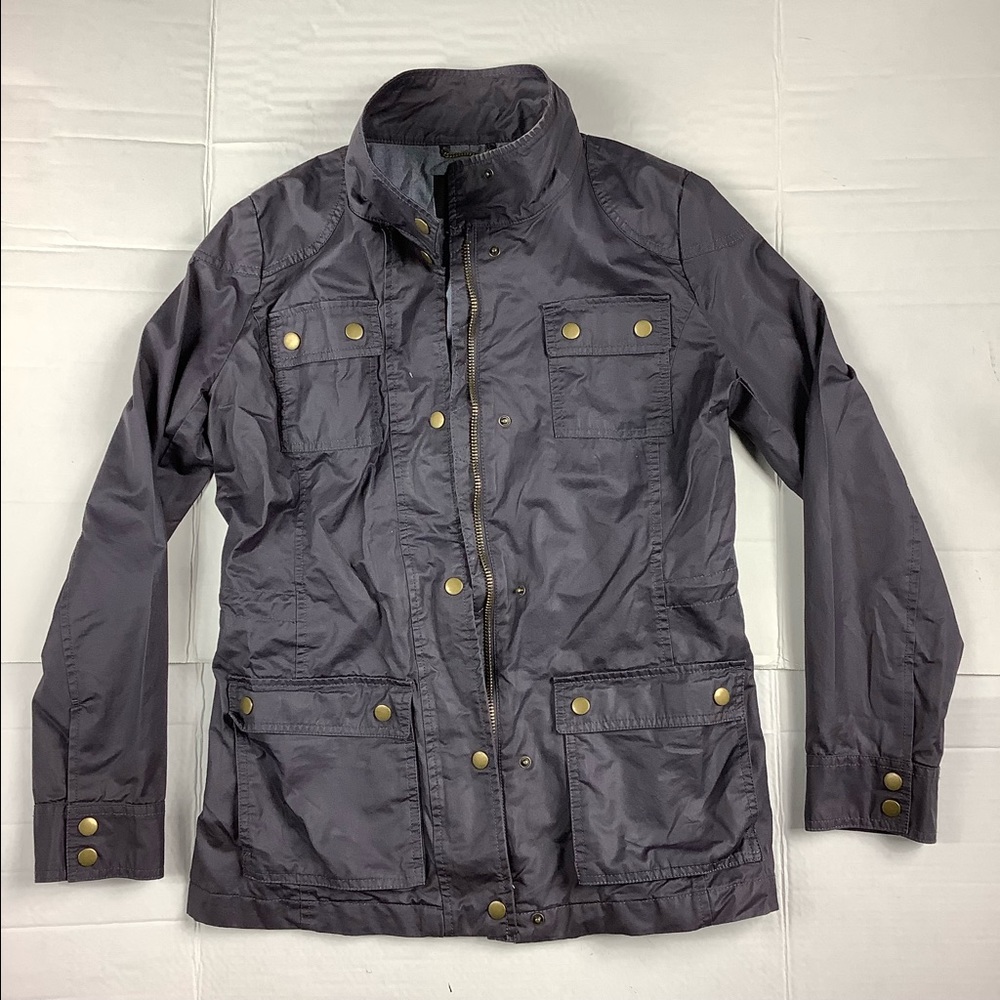Banana Republic Women’s Military Cargo Jacket Gray/ XS